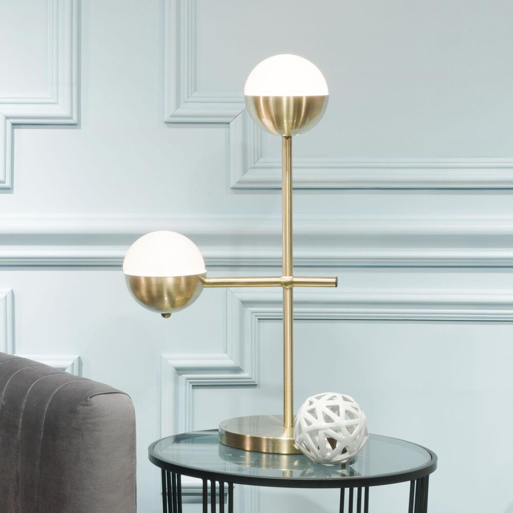 Zuo Modern Waterloo Table Lamp in Brushed Bronze, , large
