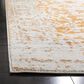 Safavieh Madison MAD603P 4" x 6" Orange and Ivory Area Rug, , large