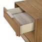 Crown Mark Florian 2 Drawer Nightstand in Light Brown, , large