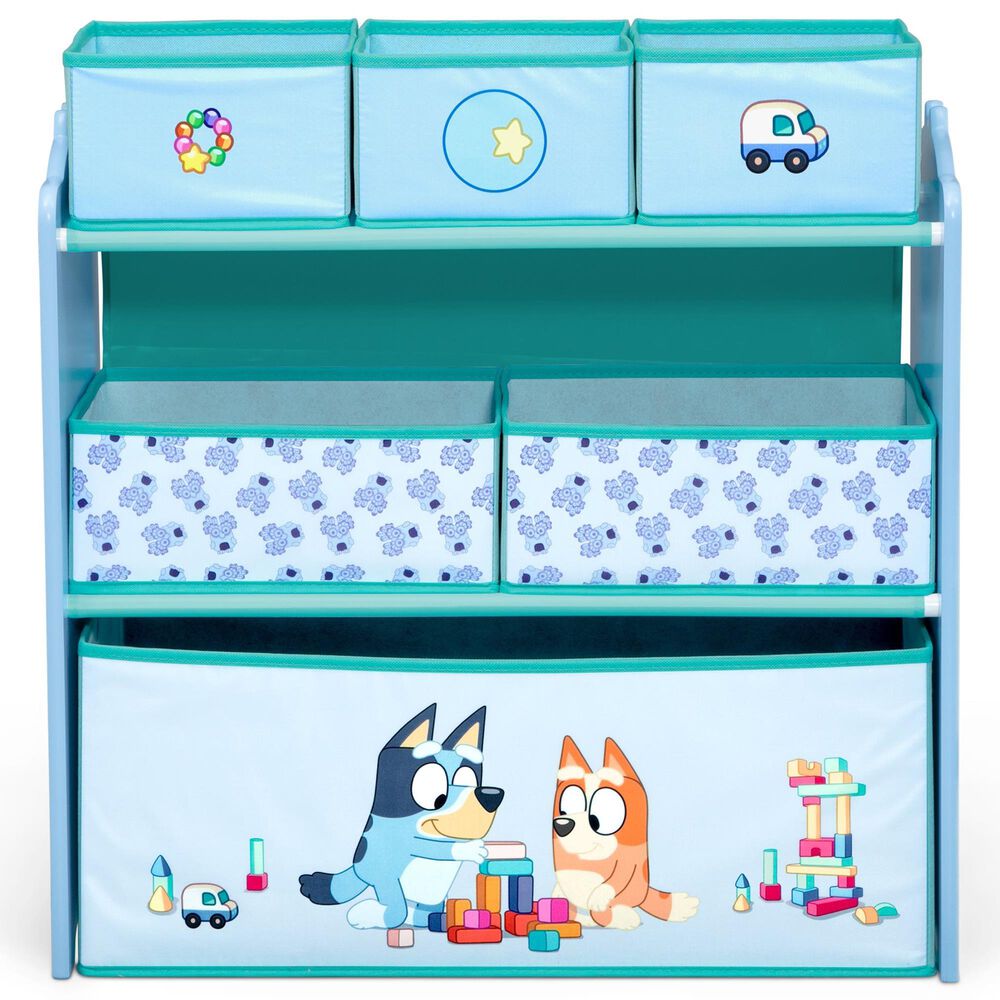 Delta Bluey 6 Bin Organizer in Blue, , large