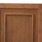 Baxton Studio Giordano Queen Panel Headboard in Ash Walnut, , large
