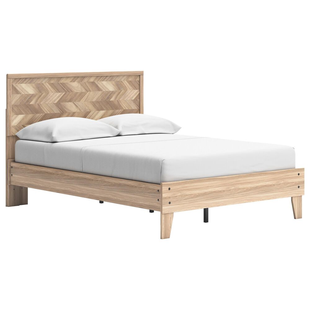 Ashley Battelle Full Platform Bed in Tan, , large