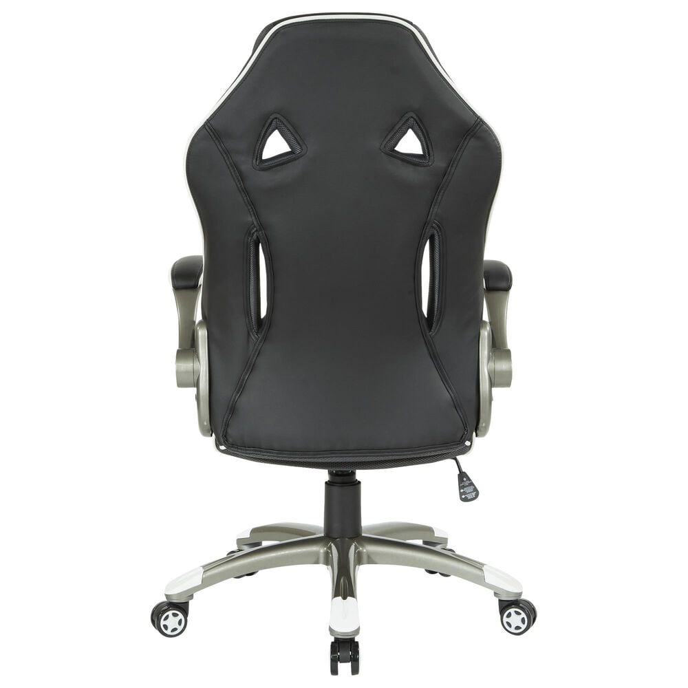 OSP Home Xplorer 51 Gaming Chair in Black and Gray, , large