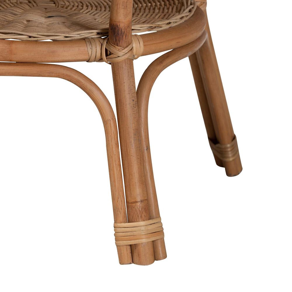 Baxton Studio Abbey Coffee Table in Natural Brown, , large