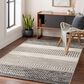 Surya Mardin 8"10" x 12" Black and Beige Area Rug, , large