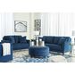 Signature Design by Ashley Enderlin Loveseat in Ink Velvet, , large
