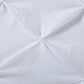 Jiangsu Royal Home 3-Piece Full/Queen Pintucked Comforter Set in White, , large