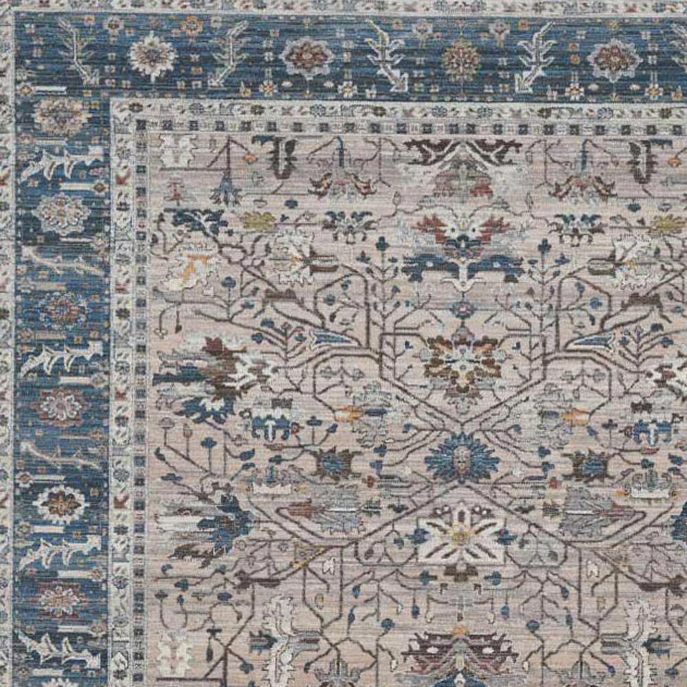 Amer Rugs Arcadia 2&#39; x 3&#39; Beige Navy Area Rug, , large