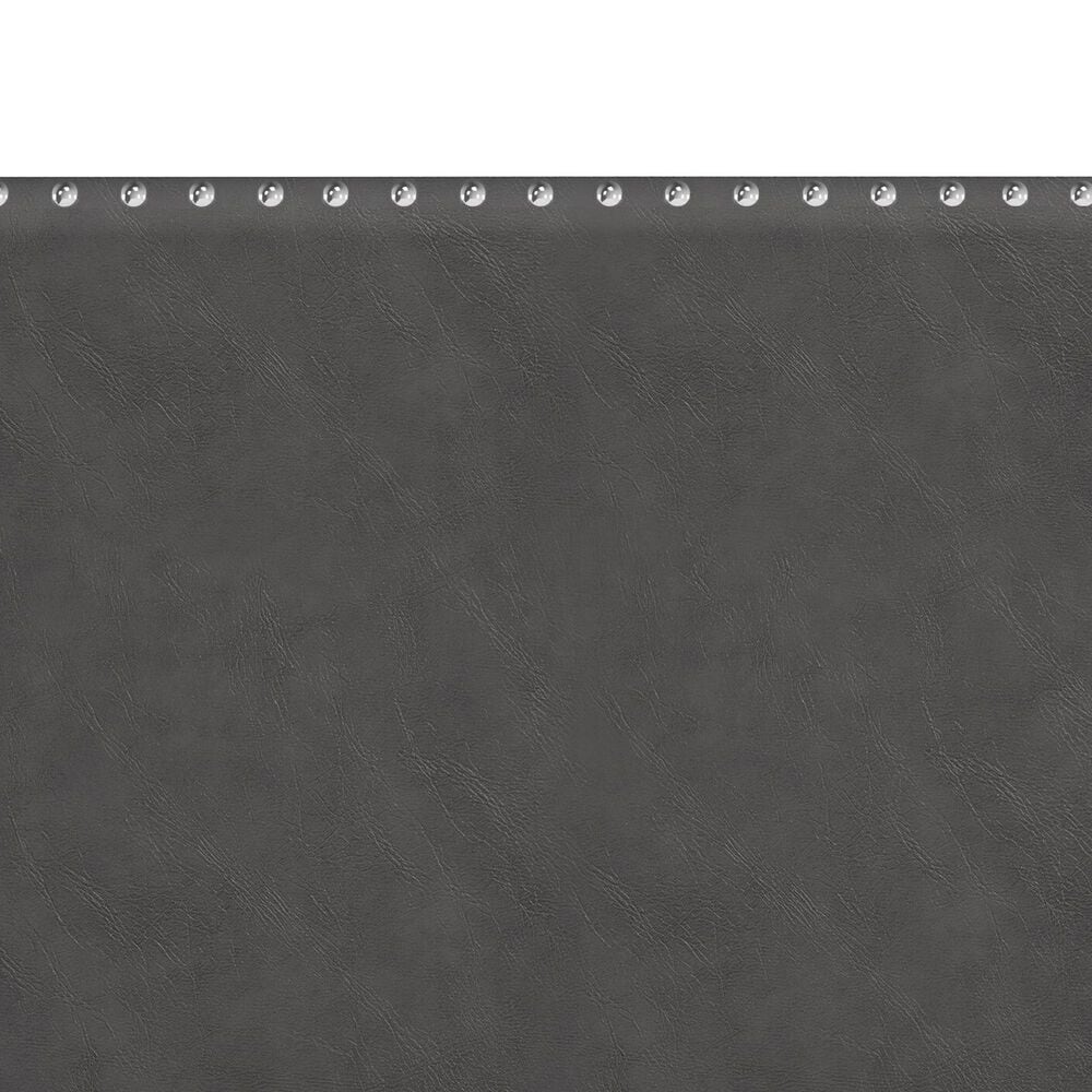 Richlands Furniture Willow Queen Upholstered Panel Bed in Gray Fog and Espresso, , large