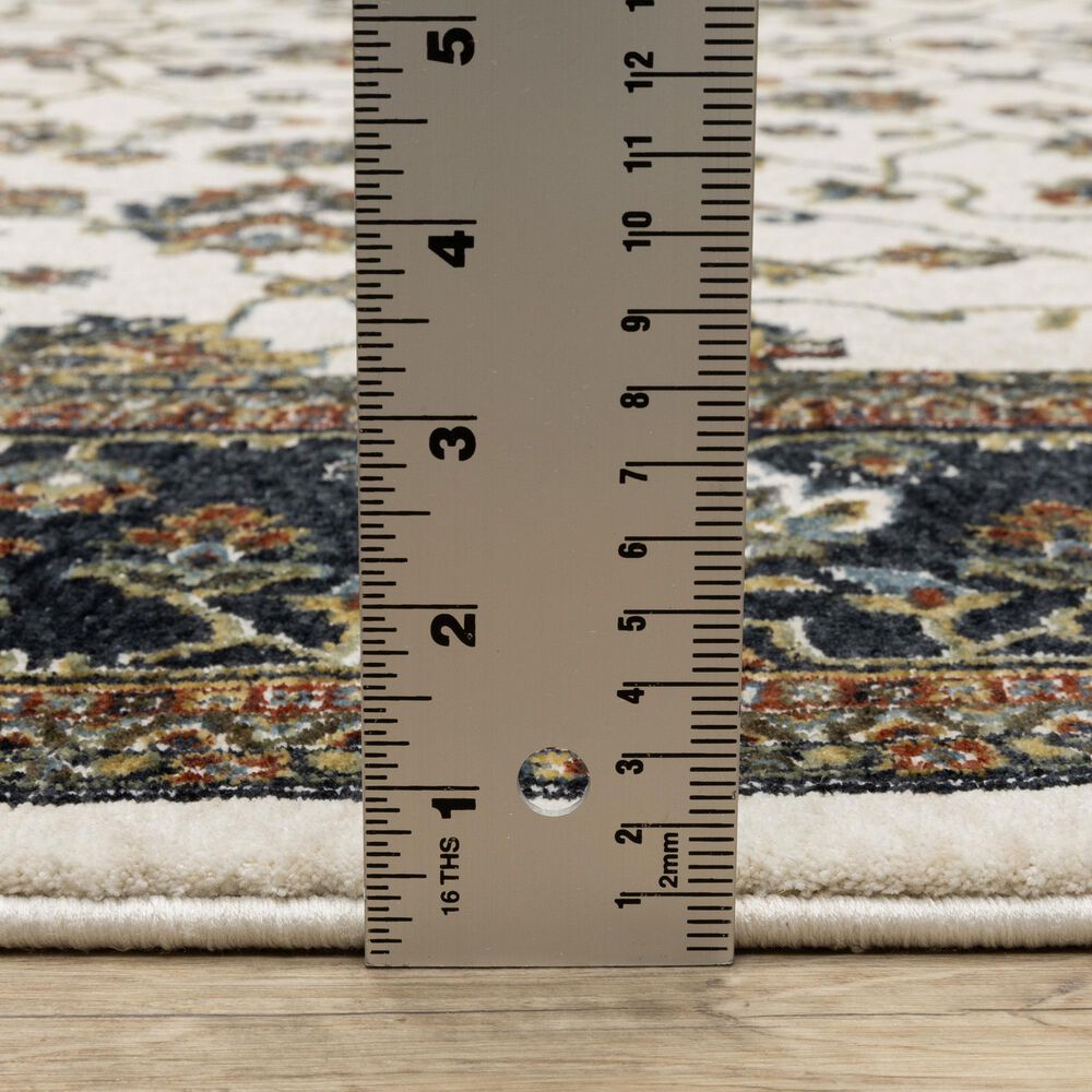 Oriental Weavers Vivian VI02B 9&#39;10&quot; x 12&#39;10&quot; Ivory Area Rug, , large