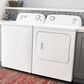 Amana 3.5 Cu. Ft. Top Load Washer and 6.5 Cu. Ft. Electric Dryer in White, , large