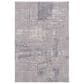 Feizy Lennon 5" x 8" Gray and Blue Area Rug, , large