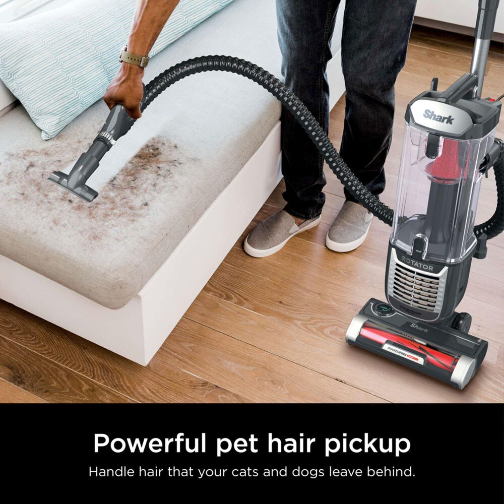 Shark Rotator Pet Upright Vacuum with PowerFins HairPro in Charcoal, , large