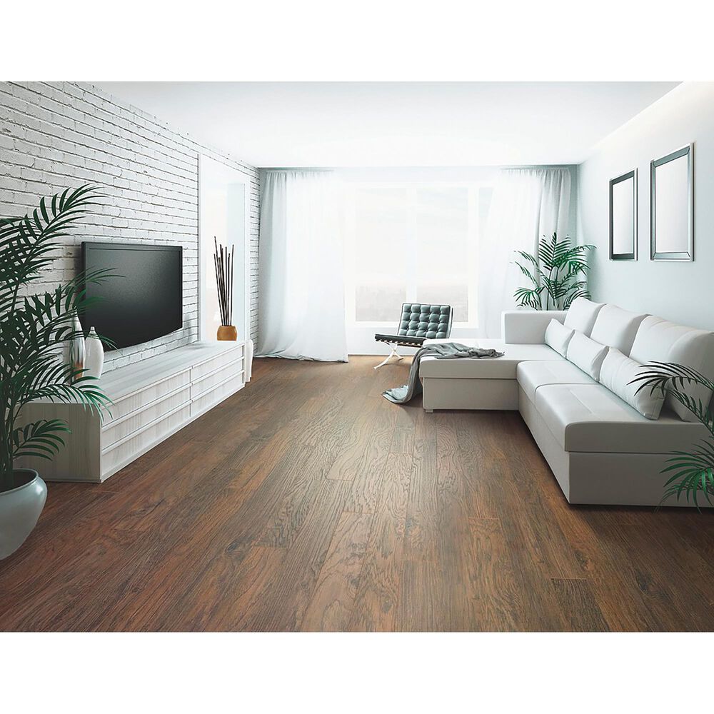 Mohawk Kingmire 5.25&quot; x 48&quot; Rustic Suede Hickory Laminate, , large