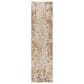 Surya Reina Light Gray, Cream, Medium Gray, Denim, Rust, Mustard and Olive 2"7" x 10" Runner, , large