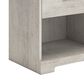 Ashley Shawburn 1-Drawer Nightstand in Light Gray, , large