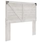 Ashley Shawburn 3-Piece Queen Bedroom Set in Whitewash and Charcoal Gray, , large