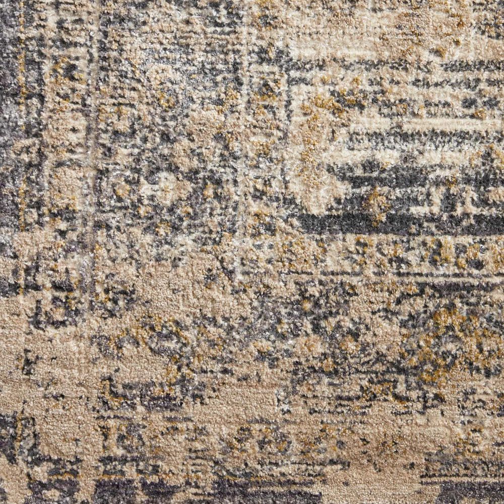 Loloi Indra 5&#39; x 7&#39;10&quot; Charcoal and Natural Area Rug, , large