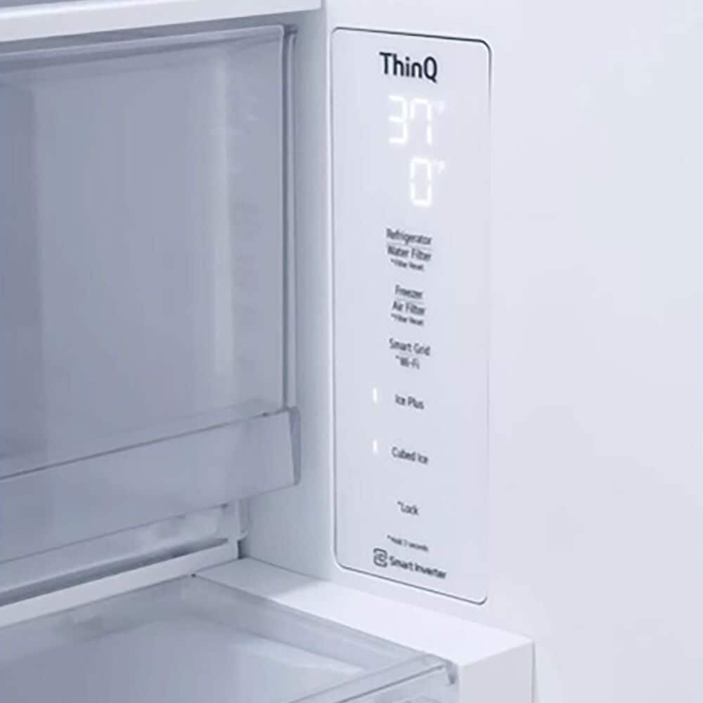 LG 31.7 Cu. Ft. French Door Refrigerator in PrintProof Stainless Steel, , large