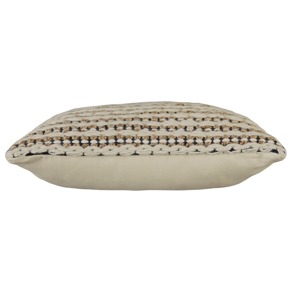 Ashley Nealington 20&quot; x 20&quot; Throw Pillow in Brown, Black and White, , large