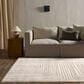 Jaipur Jaida Fantana 6"7" x 9"6" Gray Morn, Humus and Coconut Milk Area Rug, , large