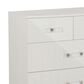 Bernhardt Axiom 7 Drawer Dresser in Linear White and Linear Gray, , large