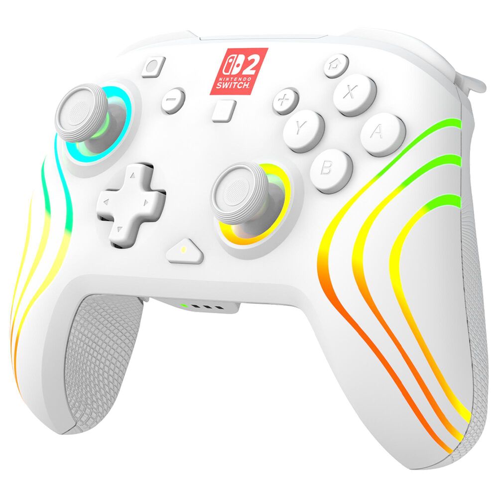 Turtle Beach Afterglow Wave Wireless RBG Gaming Controller for Nintendo Switch/Switch 2 in White, , large
