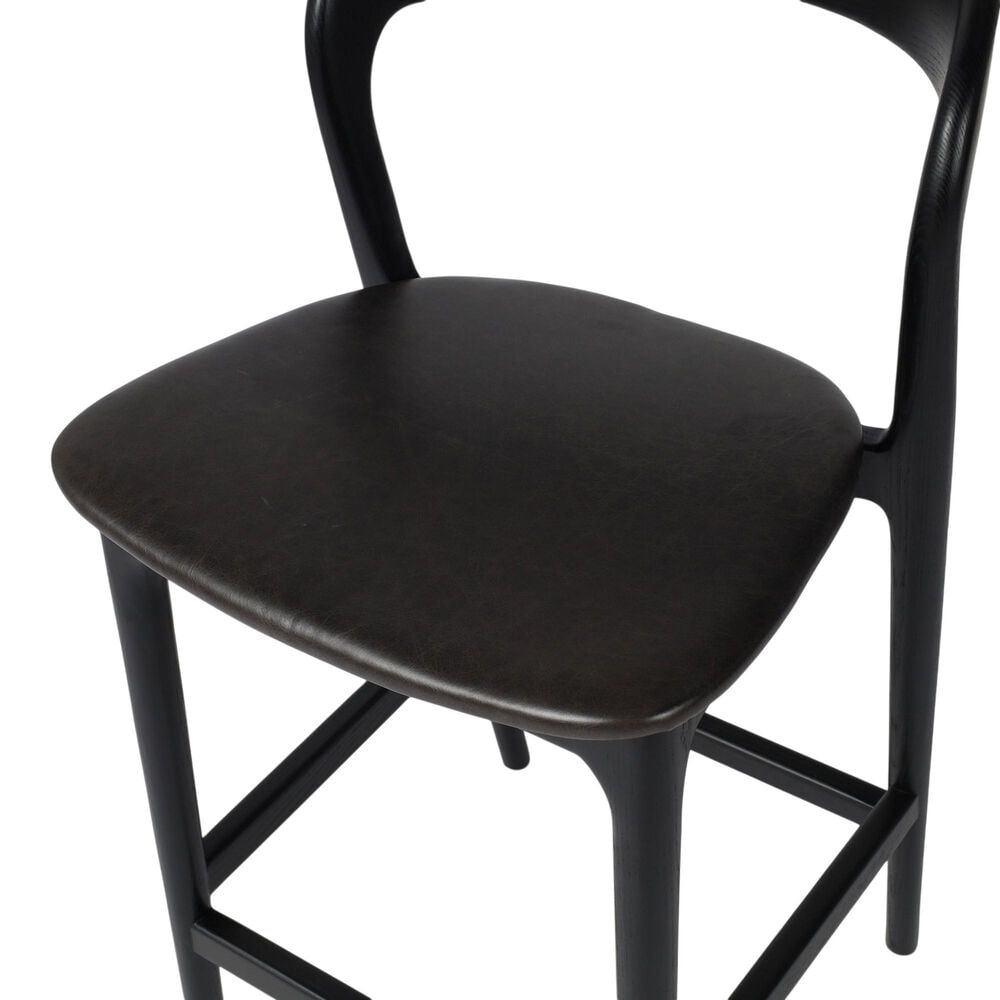 Four Hands Amare Counter Stool in Black, , large