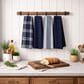 Willow & Hem Nantucket Kitchen Towel in Navy (Set of 4), , large