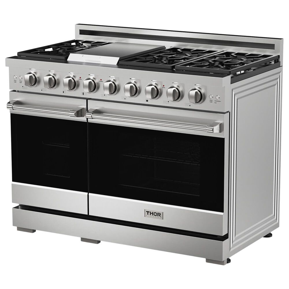 Thor Kitchen Gordon Ramsay 6.8 Cu. Ft. Professional Natural Gas Range with Pro-Style Knobs in Stainless Steel, , large