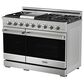 Thor Kitchen Gordon Ramsay 6.8 Cu. Ft. Professional Natural Gas Range with Pro-Style Knobs in Stainless Steel, , large