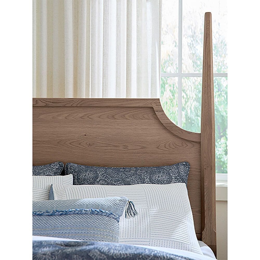 Viceray Collections Tide and Timber Full Poster Bed in Grey Oak, , large