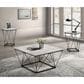 Furniture of America Anitta 3-Piece Table Set in White and Black, , large