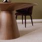 Moe"s Home Collection Otago Round Dining Table in Brown - Table Only, , large