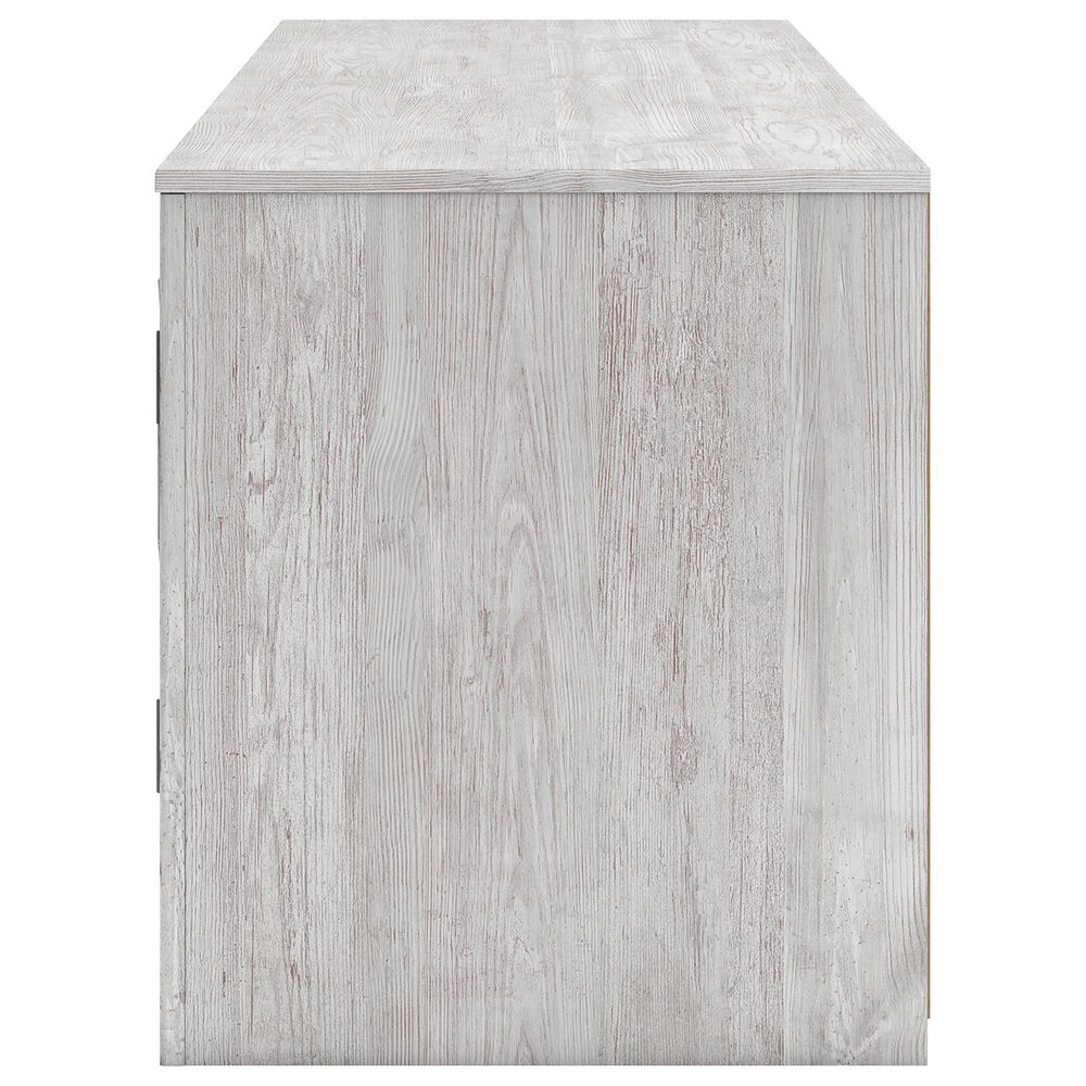 Ashley Cayboni 71" LG TV Stand in Whitewash, , large