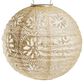 Allsop Soji Stella Boho Globe Solar Lantern in Pearl, , large