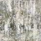 Oriental Weavers Caravan Grey Mystery 7"10" x 10"10" Green and Blue Area Rug, , large