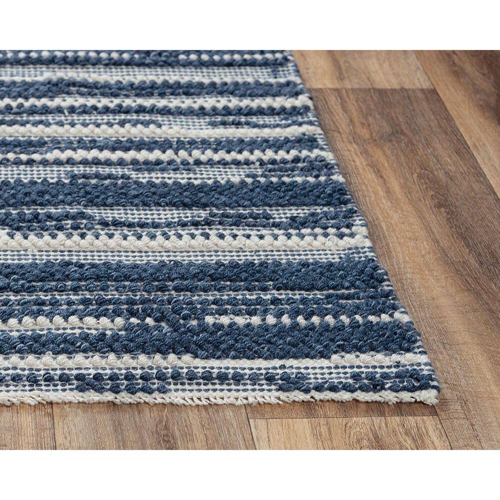 RIZZY Capri 7&#39;6&quot; x 9&#39;6&quot; Ivory and Blue Area Rug, , large