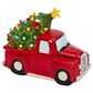 The Gerson Company 9.6" Holiday Truck in Red and Green, , large