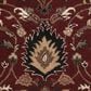 Surya Caesar CAE-1031 4" Round Burgundy, Black and Khaki Area Rug, , large