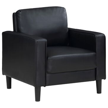Coaster Ruth Accent Arm Chair in Black, , large