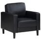 Coaster Ruth Accent Arm Chair in Black, , large
