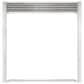 Electrolux 84" Double Louvered Trim Kit for Refrigerator and Freezer in Stainless Steel, , large
