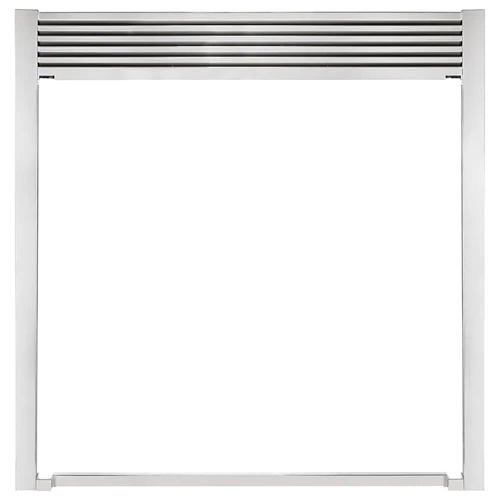 Electrolux 84" Double Louvered Trim Kit for Refrigerator and Freezer in Stainless Steel, , large