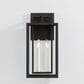 Troy Lighting Amire 20" 2-Light Exterior Wall Sconce in Texture Black, , large
