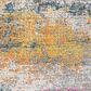 Amer Rugs Montana 7"6" Round Orange and Pink Area Rug, , large
