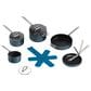Joseph Joseph Space 8-piece Non-stick Ceramic Cookware Set with Folding Handles, , large