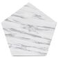 Baxton Studio Oberon End Table in White/Black, , large
