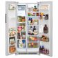 Frigidaire 33" Side-by-Side Refrigerator in White, , large