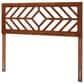 Baxton Studio Olsen Queen Headboard in Walnut Brown, , large